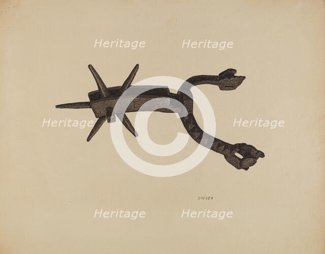 Spur, 1935/1942. Creator: James Dwyer.