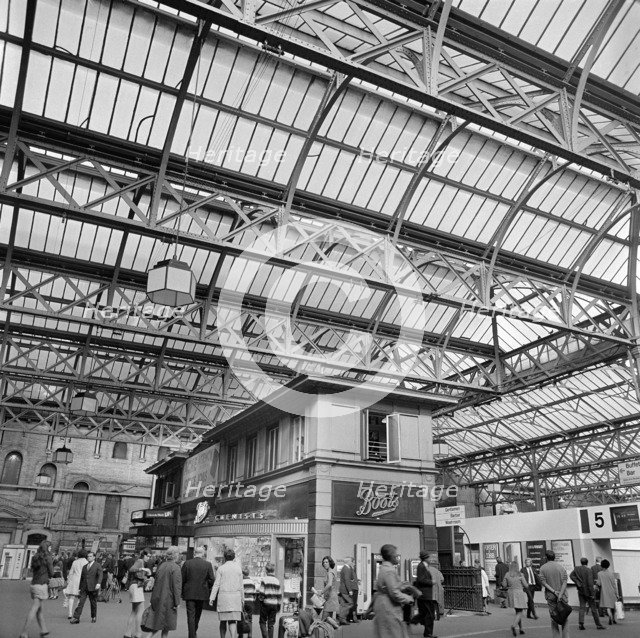 Charing Cross Station, London, 1960-1972. Artist: John Gay