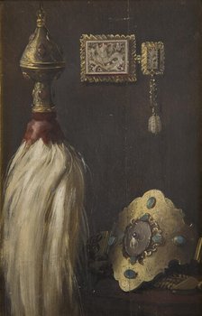 Study of a Turkish Horse-Tail Ensign and Nose-Band, c1879. Creator: Stanislaus von Chlebowski.