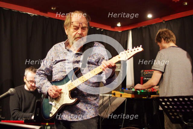 Ray Russell, Ray Russell Quintet, Verdict Jazz Club, Brighton, East Sussex, 18 March 2023. Creator: Brian O'Connor.