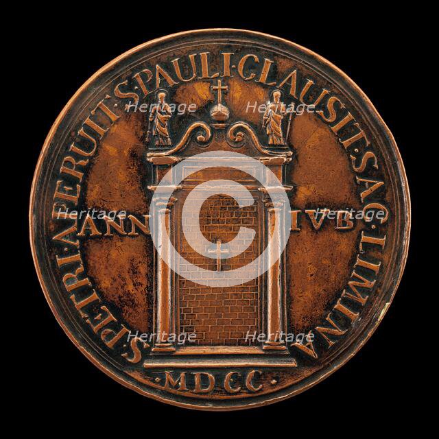 Jubilee Door [reverse], 1700. Creator: Suzan Rey.