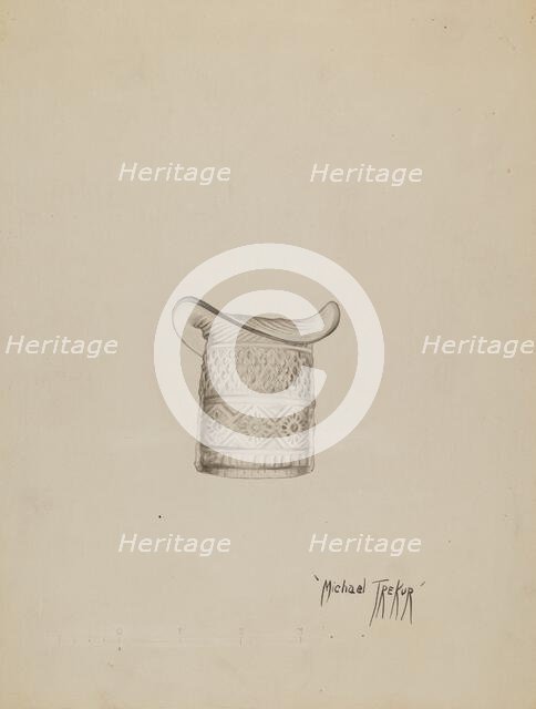 Glass Hat, c. 1936. Creator: Michael Trekur.