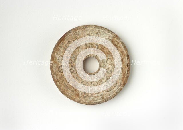 Disk (bi), Western Han dynasty, 206 BCE-9 CE. Creator: Unknown.