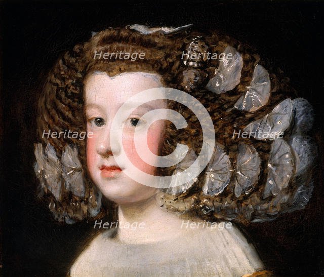 María Teresa (1638-1683), Infanta of Spain, 1651-54. Creator: Diego Velasquez.
