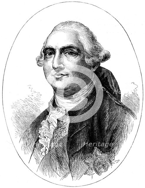 Lord Shelburne, 18th century British Whig statesman, c1880. Artist: Unknown