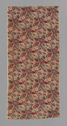 Length of Printed Fabric, France, 1780s. Creator: Unknown.