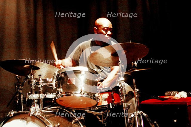 Winston Clifford, Nigel Thomas Quintet, Verdict Jazz Club, Brighton, East Sussex, June 2023. Creator: Brian O'Connor.