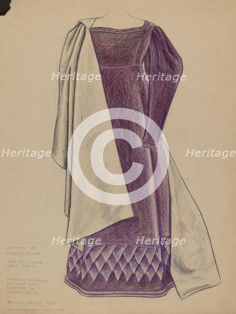 Dress, c. 1936. Creator: Melita Hofmann.