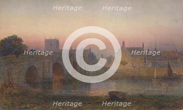 'Wareham Bridge', c1863, (1906). Creator: George Henry Hine.
