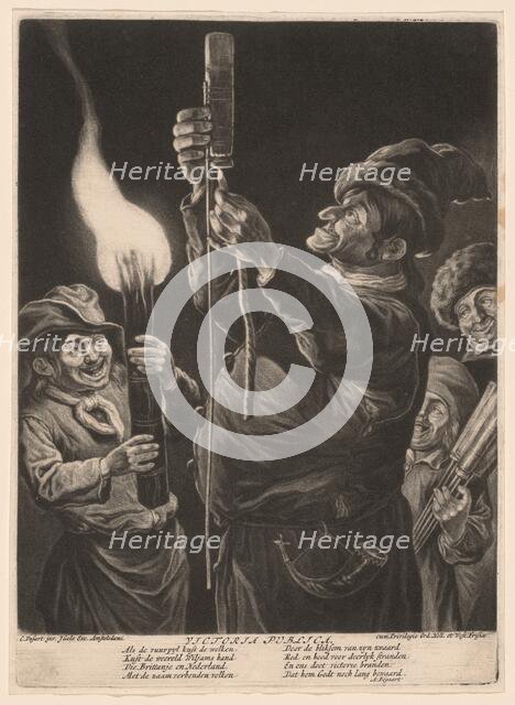 Victoria Publica, 1695. Creator: Cornelis Dusart.