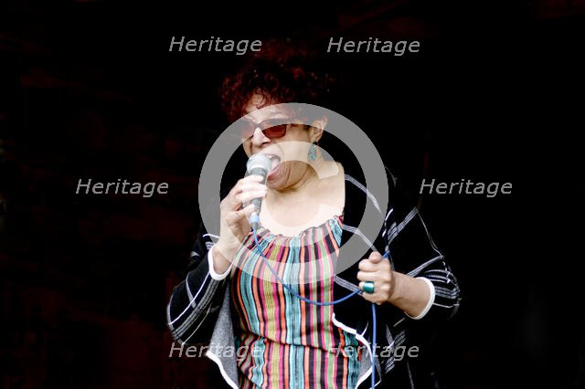 Shireen Francis, Three Horseshoes, Knockholt, Kent, 29th June 2021. Creator: Brian O'Connor.