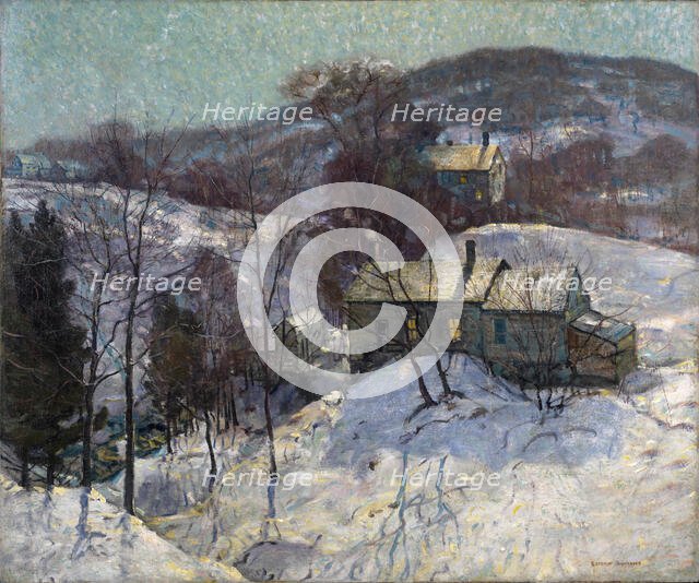 Shimmering Tree Shadows, late 19th-early 20th century. Creator: Gardner Symons.