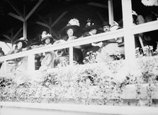 Horse Shows - Ladies Watching, 1911. Creator: Harris & Ewing.