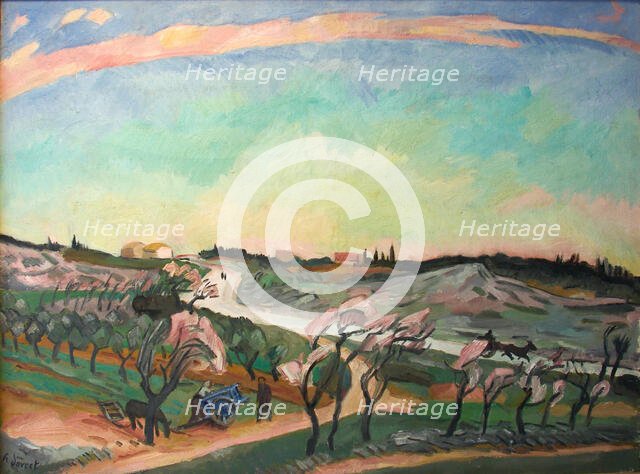 The Road to Nimes, 1911-1915. Creator: Henri Doucet.