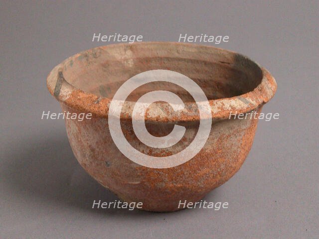 Bowl, Coptic, 4th-7th century. Creator: Unknown.