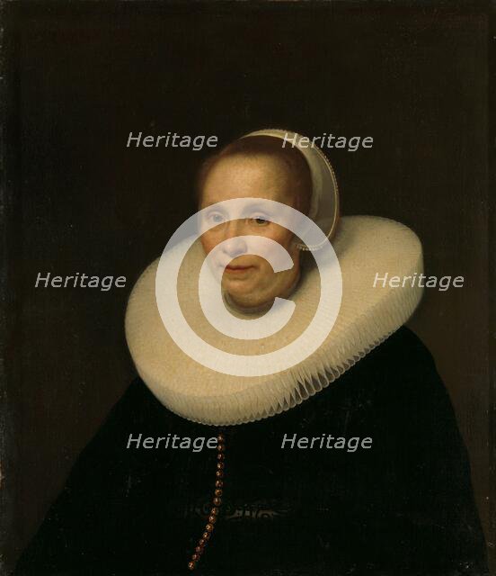 Portrait of a woman, 1646. Creator: Abraham Lambertsz. Van Den Tempel.