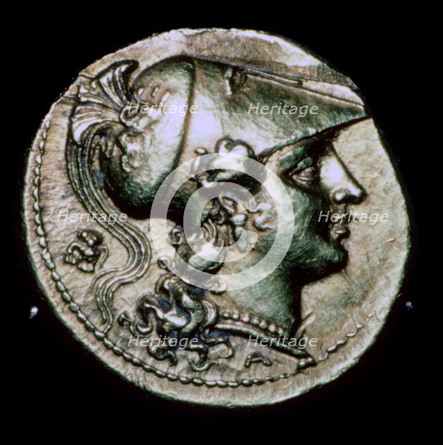 Gold stater of Pyrrhus of Epirus, 3rd century BC. Creator: Unknown.