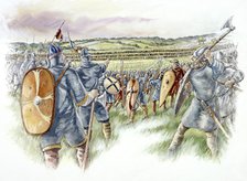 Battle of Hastings, 1066, (c1990-2010). Artist: Peter Dunn.