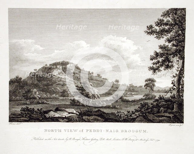 North View of Pessi-Naig Droogum, 1794. Creator: Robert Home.