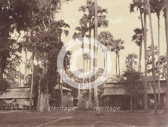 Amerapoora: West Gate of the Residency Enclosure, September 1-October 21, 1855. Creator: Captain Linnaeus Tripe.