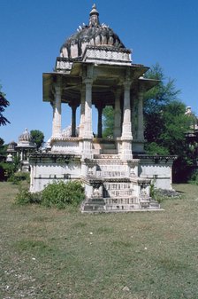 Royal cenotaphs, Ahar, Udaipur, Rajasthan, India. 