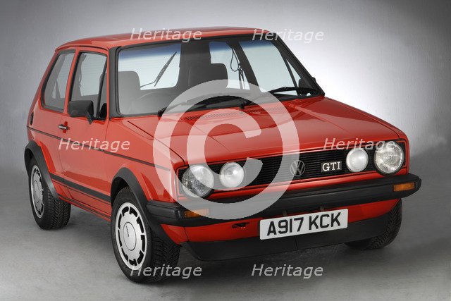 1983 Volkswagen Golf Gti mk1. Artist: Unknown.