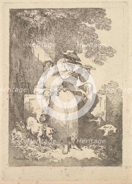 Rest from Labour on Sunny Days, 1784-87. Creator: Thomas Rowlandson.