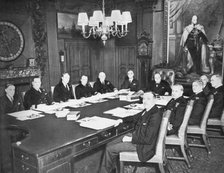 'The Board of Admiralty in Session', 1939, (1955). Artist: Unknown.