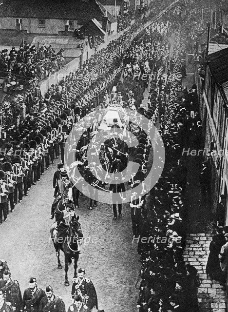 The passing of Queen Victoria, 1901 (1937). Artist: Elliott & Fry