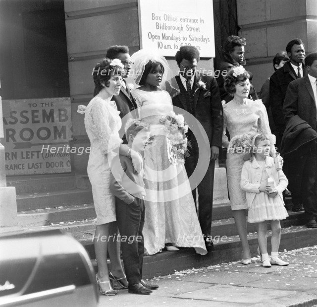 Wedding party, Camden, London, 1969. Artist: Henry Grant