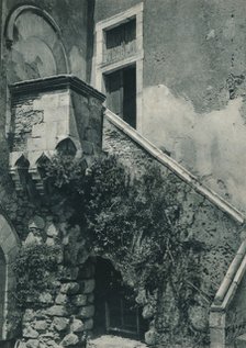 A quiet corner of Taormina, Sicily, Italy, 1927. Artist: Eugen Poppel.
