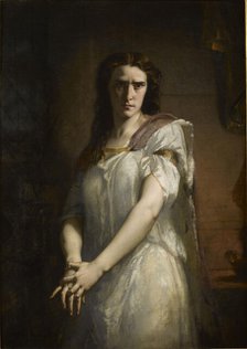 Élisa Rachel as Lady Macbeth. Creator: Müller, Charles Louis (1815-1892).