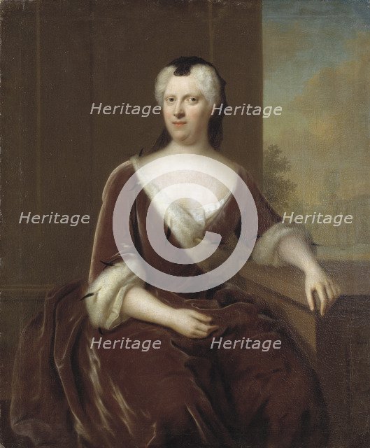 Portrait of Margravine Albertina Frederica of Baden-Durlach (1682-1755).