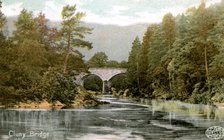 Bridge of Cluny, near Pitlochry, Perthshire, Scotland, early 20th century. Artist: Unknown
