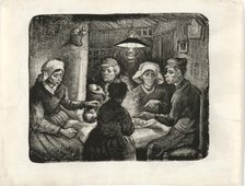 The Potato Eaters, 1885. Creator: Vincent van Gogh.