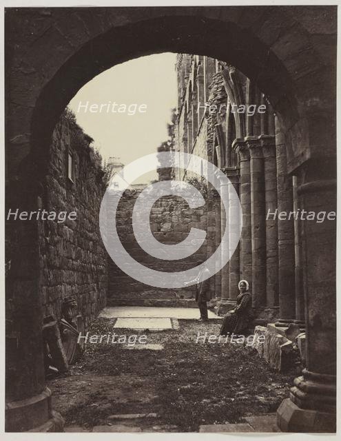 L.D. Campbell's Tomb (verso), c. 1861. Creator: John Hamilton Craigie (British).