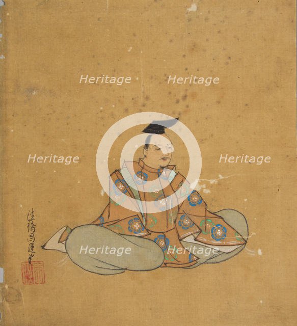 Immortal Poet, 17th century. Creator: Kano Shoun.