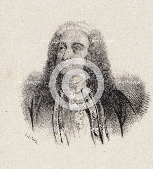 Portrait of the composer Georg Friedrich Haendel (1685-1759), .