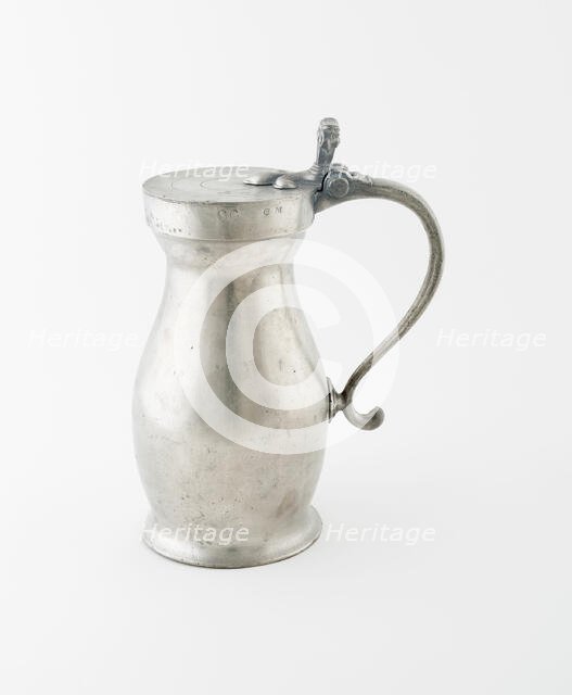 Half Gallon Wine Measure, England, c. 1780. Creator: Unknown.