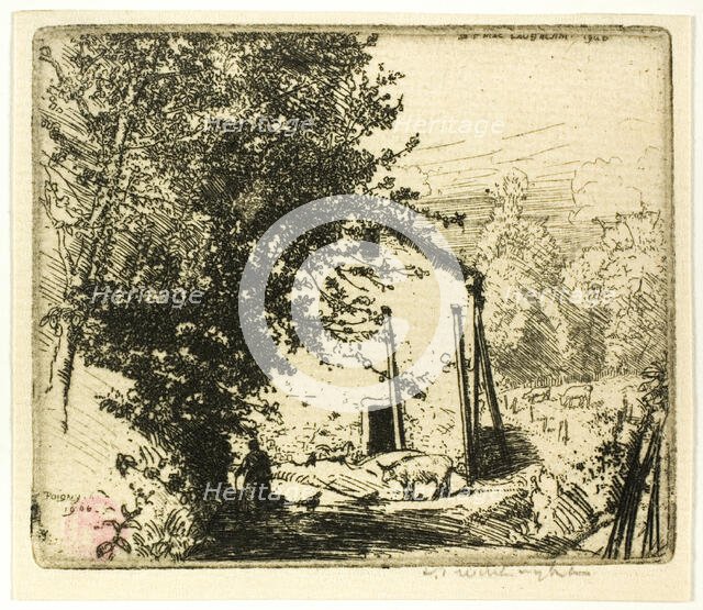 Little Poigny, 1906. Creator: Donald Shaw MacLaughlan.