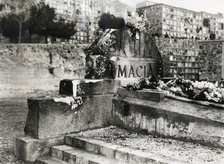 Tomb of Francesc Macia, president of the Generalitat de Catalonia.