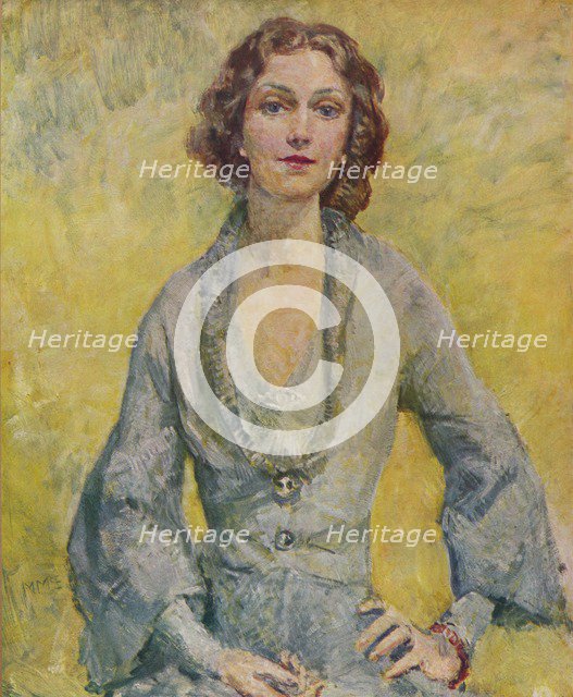 'The Duchess of Leinster', 1935. Artist: Mary McEvoy.