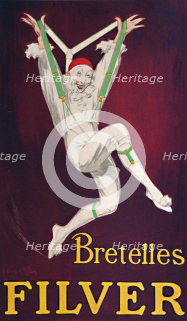 'Bretelles Filver - French Poster', c1926. Artist: Jean D'ylen.