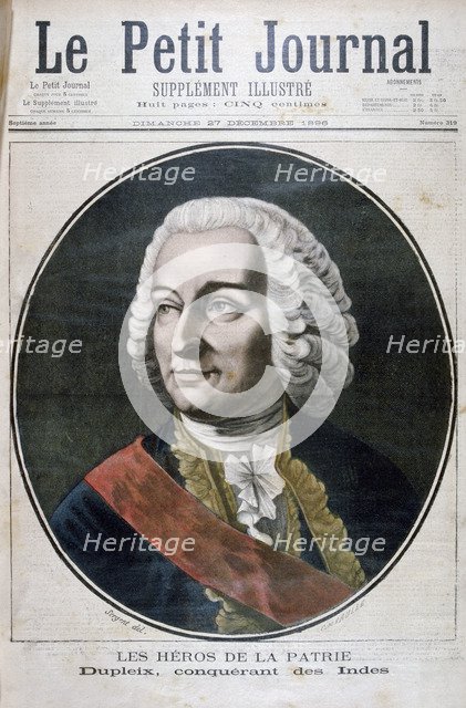 Joseph François Dupleix, 1896. Creator: F Meaulle.