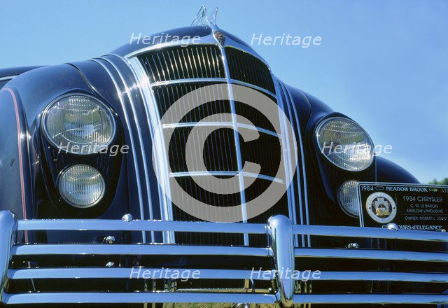 1934 Chrysler Imperial Airflow. Artist: Unknown.