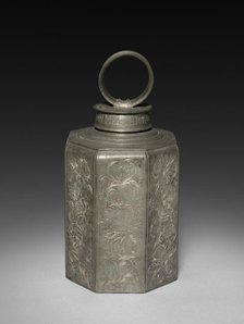 Cannister, 1715. Creator: Johann Melchoir Warner (German).