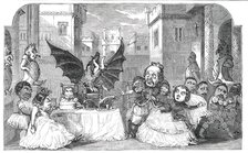 Scene from the Pantomime of "Harlequin and the Dragon of Wantley", at Sadler's Wells Theatre, 1850. Creator: Unknown.