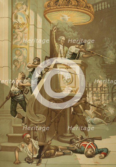 War of Independence, (1808-1814): Second Siege of Saragossa, (20 Dec 1808 to 21 Feb 1809), 1892.  Creator: Unknown.