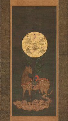 Deer Mandala of Kasuga Shrine, late 14th century. Creator: Unknown.