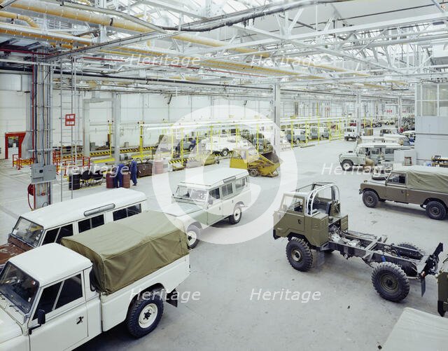 Land Rover Factory, Lode Lane, Solihull, Solihull, 27/02/1983. Creator: John Laing plc.